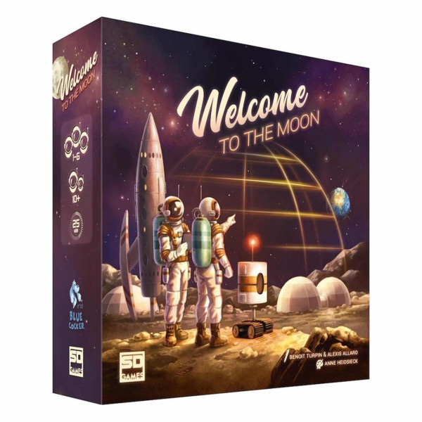 Juego de mesa welcome to the moon pegi 10 D