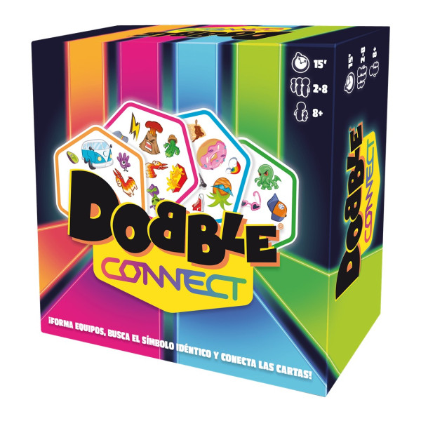 Juego de mesa dobble connect edad recomendada 8 años D