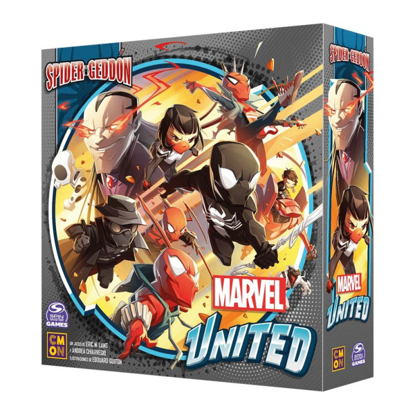 Juego de mesa marvel united spider - geddon D