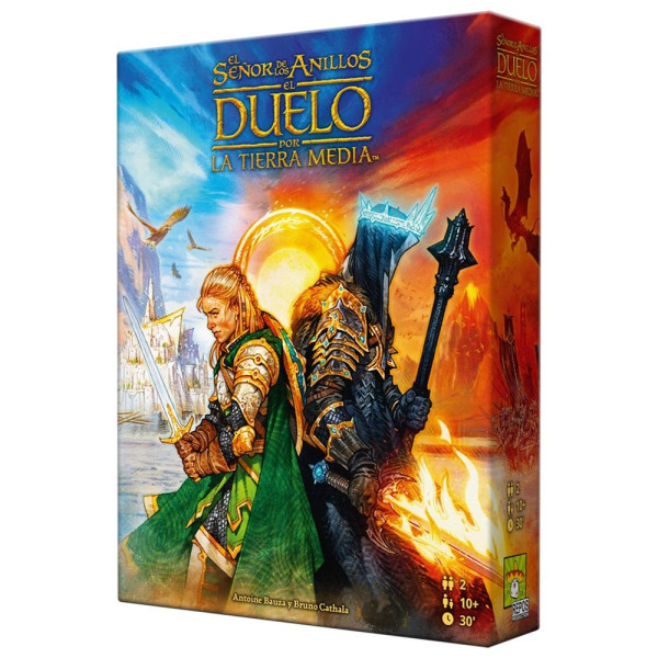 Juego de mesa el señor de los anillos: duelo por la tierra media D