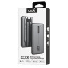 Batería Externa Universal Power Bank 10.000 mAh PD 22.5W (2 cables) Gris 2