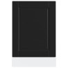 Painel máquina lavar louça Porto preto 45x1.5x67 cm 4