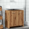 Mueble de lavabo de baño madera roble artisan 60x33x60 cm 4