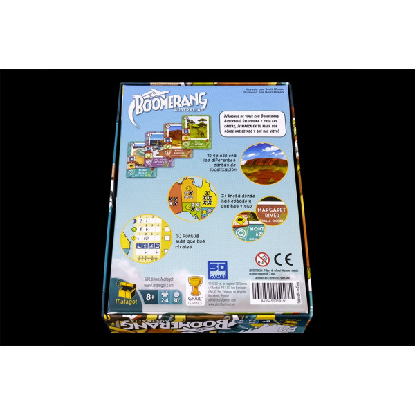 Juego de mesa boomerang australia pegi 8 M 2