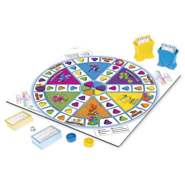 Juego de mesa trivial edición familia pegi 8 M 4