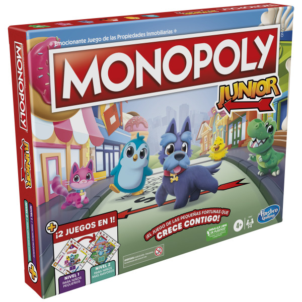 Juego de mesa hasbro monopoly junior español M 2