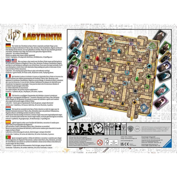 Juego de mesa ravensburger labyrinth harry potter M 2