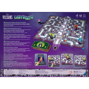 Juego de mesa ravensburger labyrinth disney villains H