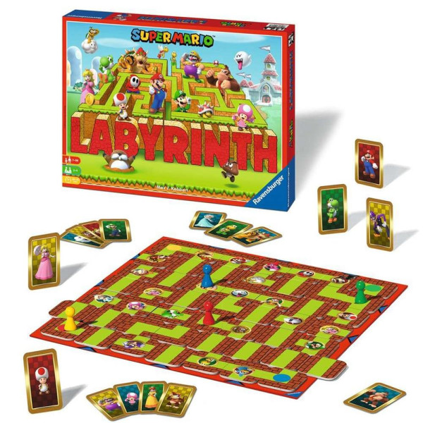 Juego de mesa ravensburger labyrinth super mario M 3