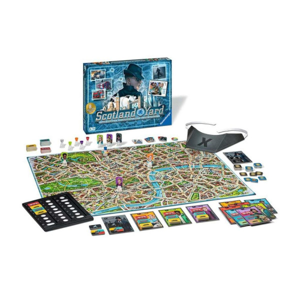 Juego de mesa ravensburger scotland yard refresh 40º M 2