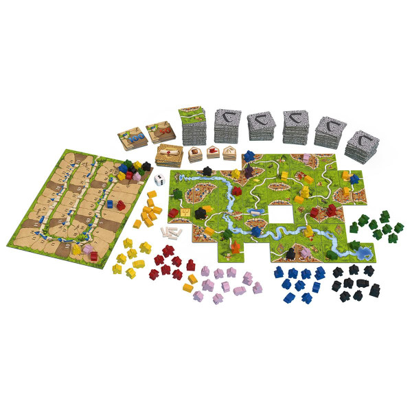 Juego de mesa devir carcassonne plus juego basico & 11 expansiones pegi 8 M 3