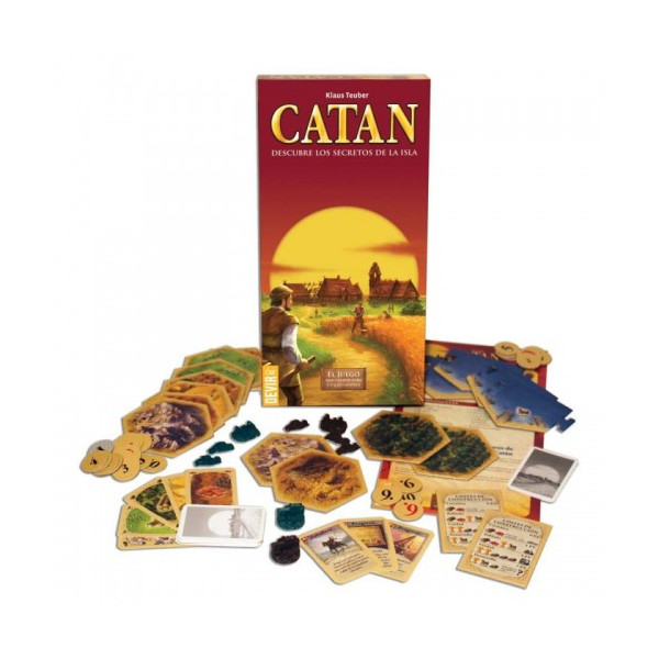 Devir Settlers of Catan Jogo de tabuleiro 5 - 6 jogadores Pegi 10 M 2