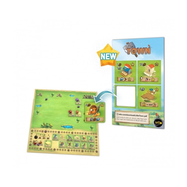 Juego de mesa little town construye tu pueblo M 3