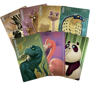 Jogo de tabuleiro Asmodee similo animais selvagens pegi 7 H