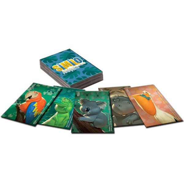 Juego de mesa asmodee similo animales salvajes pegi 7 M 3