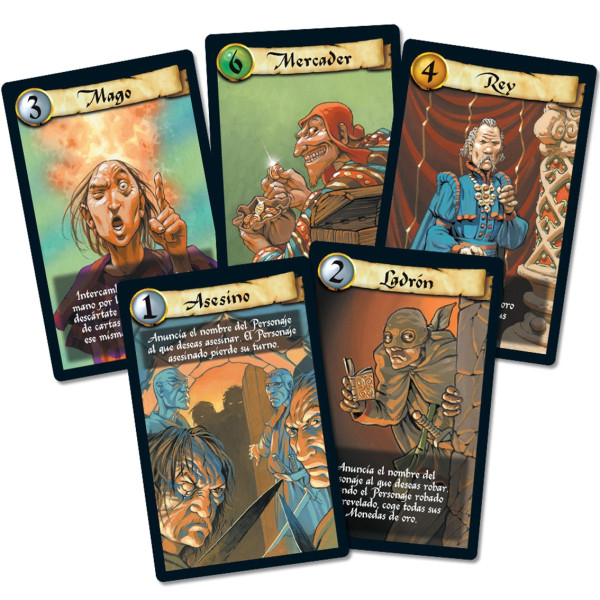 Juego de mesa asmodee ciudadelas clasico pegi 10 M 3