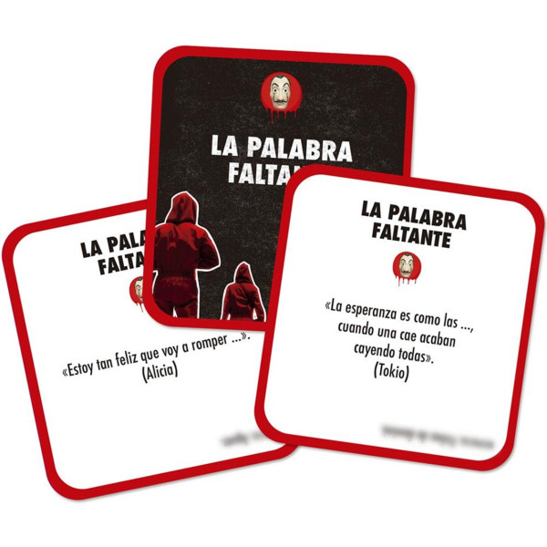 Jogo de mesa comomodee a casa de papel: o grande quiz M 3