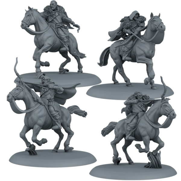 Juego de mesa asmodee cancion de hielo y fuego: exploradores rastreadores pegi 14 M 2