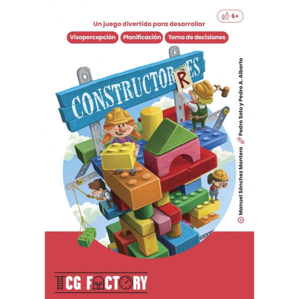 Jogo de tabuleiro educativo para crianças construtores pegi 6 M 2