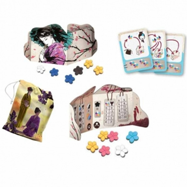 Juego de mesa la leyenda del cerezo que florece cada 10 añoz (cherry tree) en español M 3