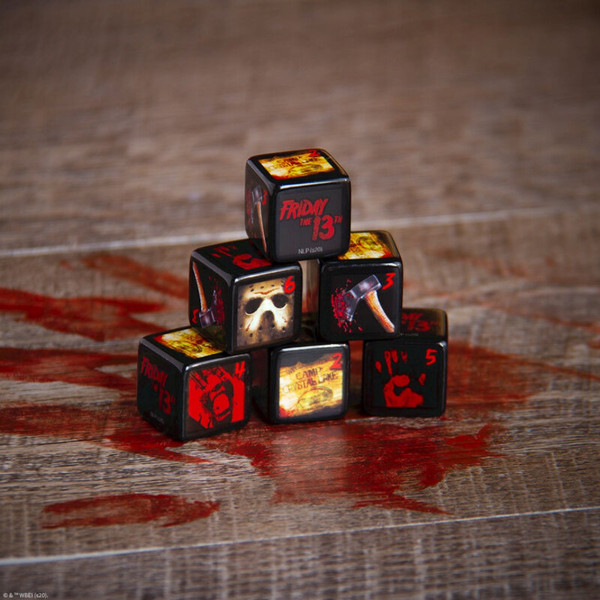 Juego de mesa viernes 13 juego de dados M 3