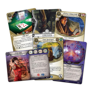 Jogo de mesa arkham horror os fins da terra expansão pegi pesquisadores 14 H