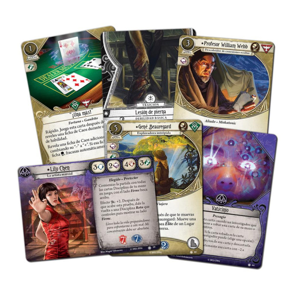 Juego de mesa arkham horror los confines de la tierra expansion investigadores pegi 14 M 2