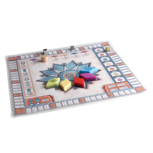 Juego de mesa azul pabellon acristalado pegi 8 H
