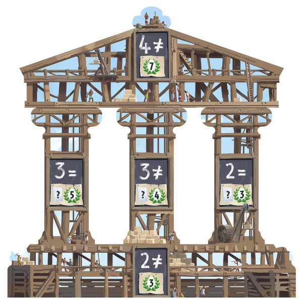 Jogo de tabuleiro 7 maravilhas arquitetos pegi 8 M 4