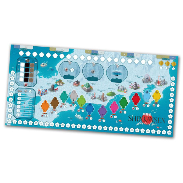 Juego de mesa shinkansen zero - kei pegi 12 M 2