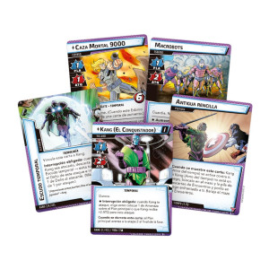 Juego de mesa marvel champions: antiguo y futuro kang 73 cartas pegi 14 H