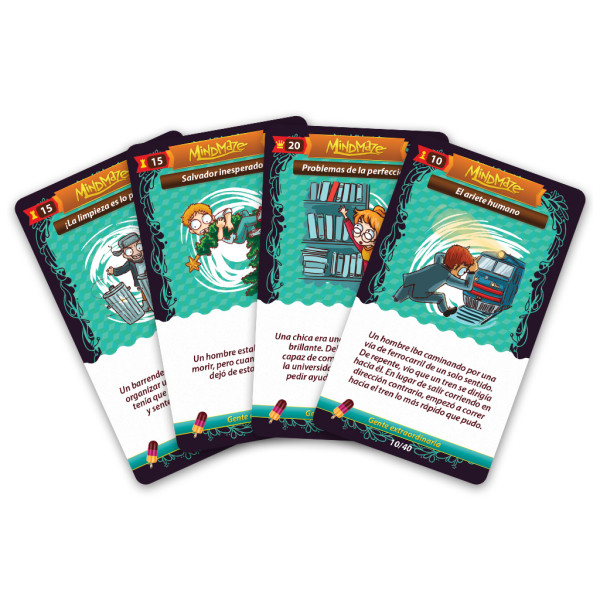 Juego de mesa mind maze: gente extraordinaria pegi 14 M 2