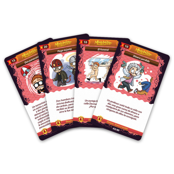 Jogo de tabuleiro Mind Maze: Money Fame e Power Pegi 14 M 2