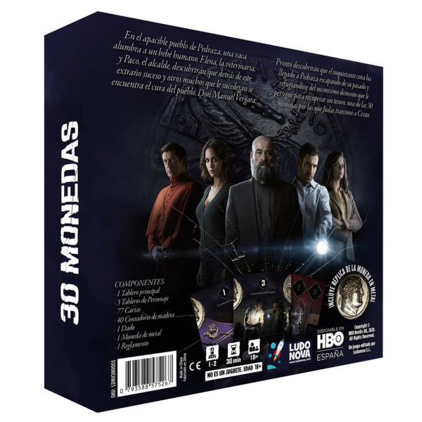 Juego de mesa 30 monedas pegi 14 M 4