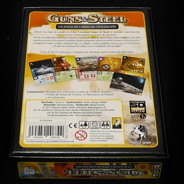 Jogo de tabuleiro Guns & Steel Pegi 12 M 2