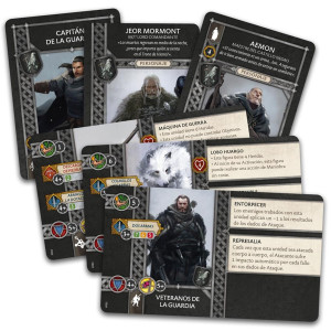 Juego de mesa cancion de hielo y fuego: pack de faccion guardia de la noche pegi 14 H