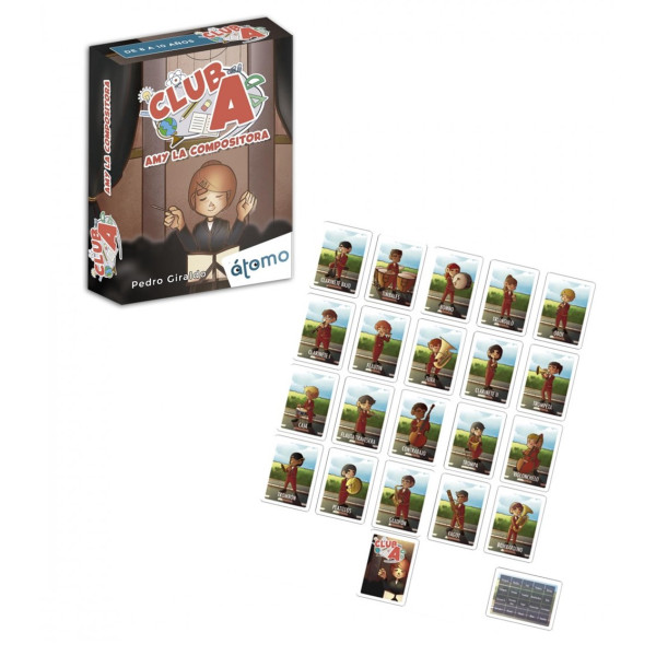 Jogos de mesa atom clube a: ammy o compositor pegi 8 M 2