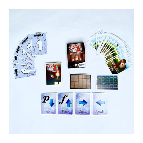 Juego de mesa átomo games club a: amy la compositora pegi 8 M 3
