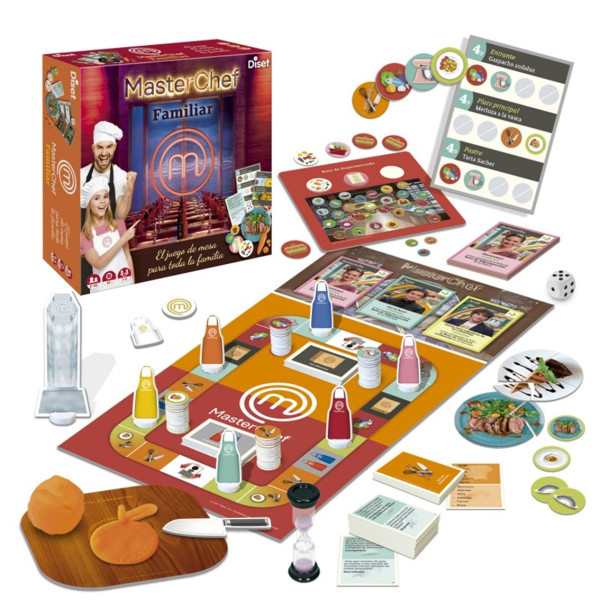 Jogo de tabuleiro masterchef da família Pegi 10 M 2