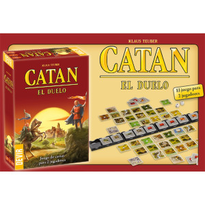 Jogo de tabuleiro devir catan o duelo pegi 10 2 jogadores H