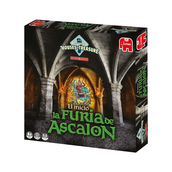 Jogo de mesa escape quest o início - ascalon fury pegi 16 M 2