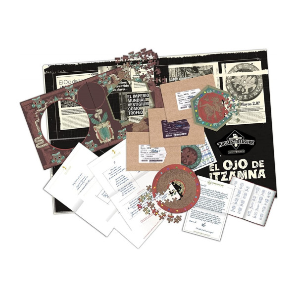 Juego de mesa escape quest el ojo de itzama pegi 16 M 3