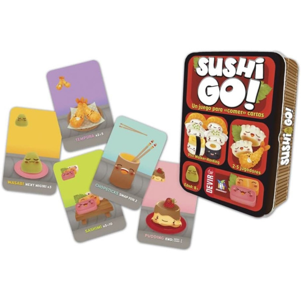 Juego de mesa devir sushi go pegi 10 M 2