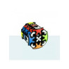 Cubo de rubik qiyi engrenagem barril 3x3 bordas pretas 2