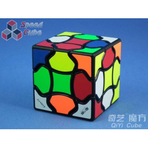 Cubo de rubik qiyi fluffy 3x3 bordes negros H