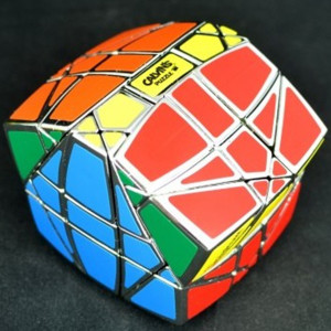 Cubo de rubik calvin's hexaminx plata H