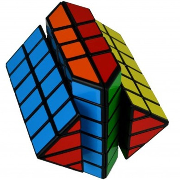 Cubo de Rubik de Calvin 4x4x6 Crazy Bad Fisher Preto M 2