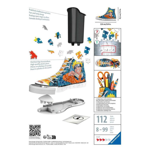 Puzzle 3d ravensburger sneaker - naruto M 2