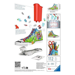 Puzzle 3d ravensburger sneaker -  super mario H