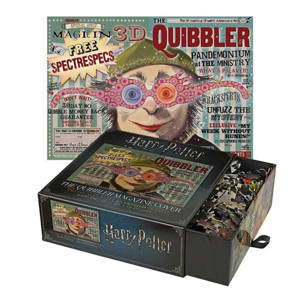 Puzzle a coleção nobre revista harry potter the quibbler 1000 peças M 2